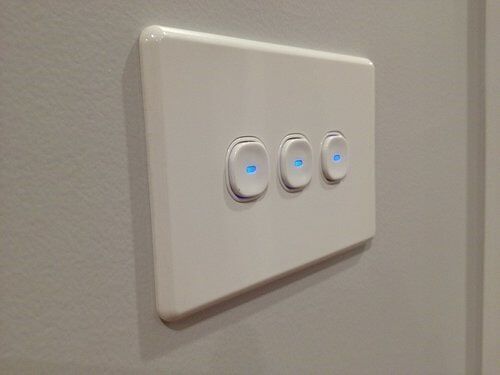 Close Up of Light Switch — Builders  in Fernhill, NSW