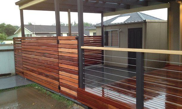 Wooden Railings — Builders  in Fernhill, NSW
