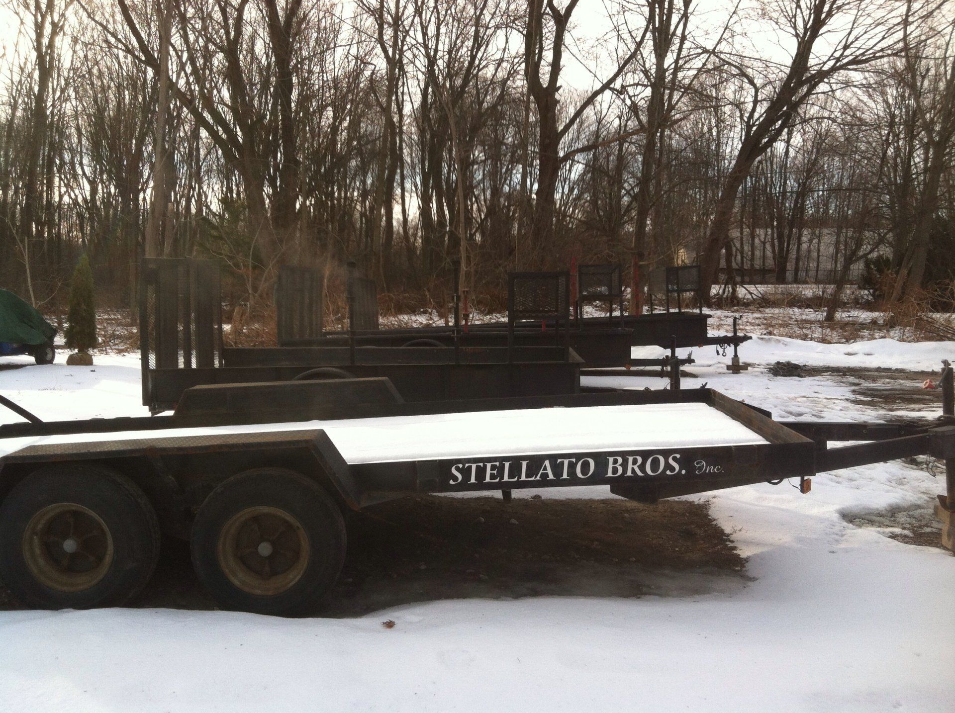 Service vehicles - landscaping services - Stellato Bros. Inc. in Feeding Hills, MA
