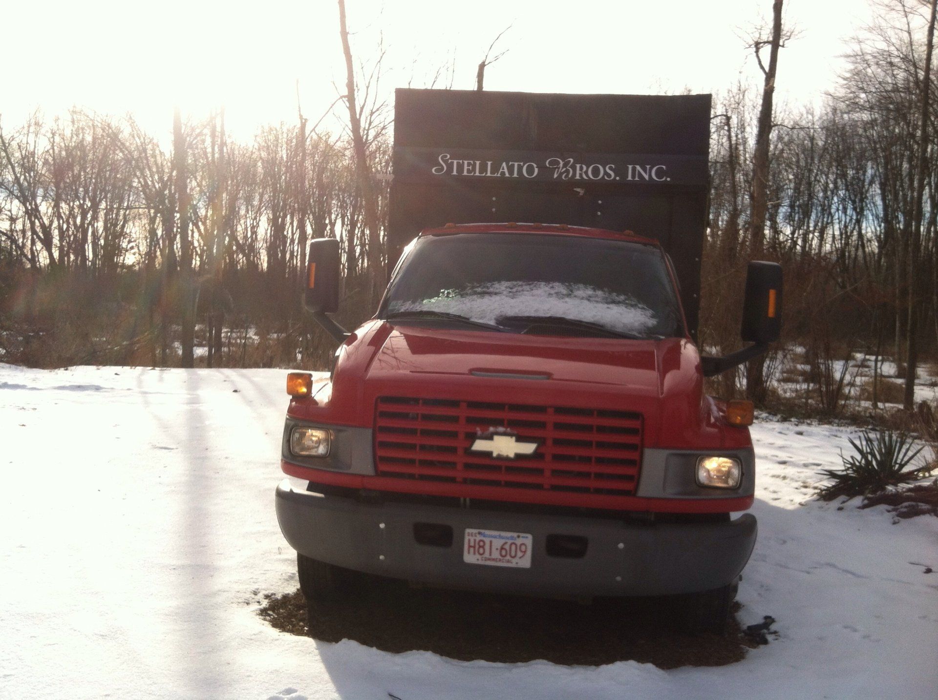Service vehicles - landscaping services - Stellato Bros. Inc. in Feeding Hills, MA