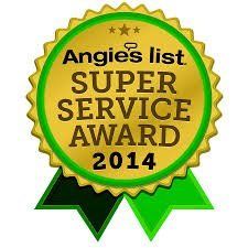 Angies List Super Service Award 2014