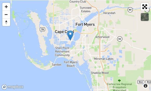 Cape Coral Map View
