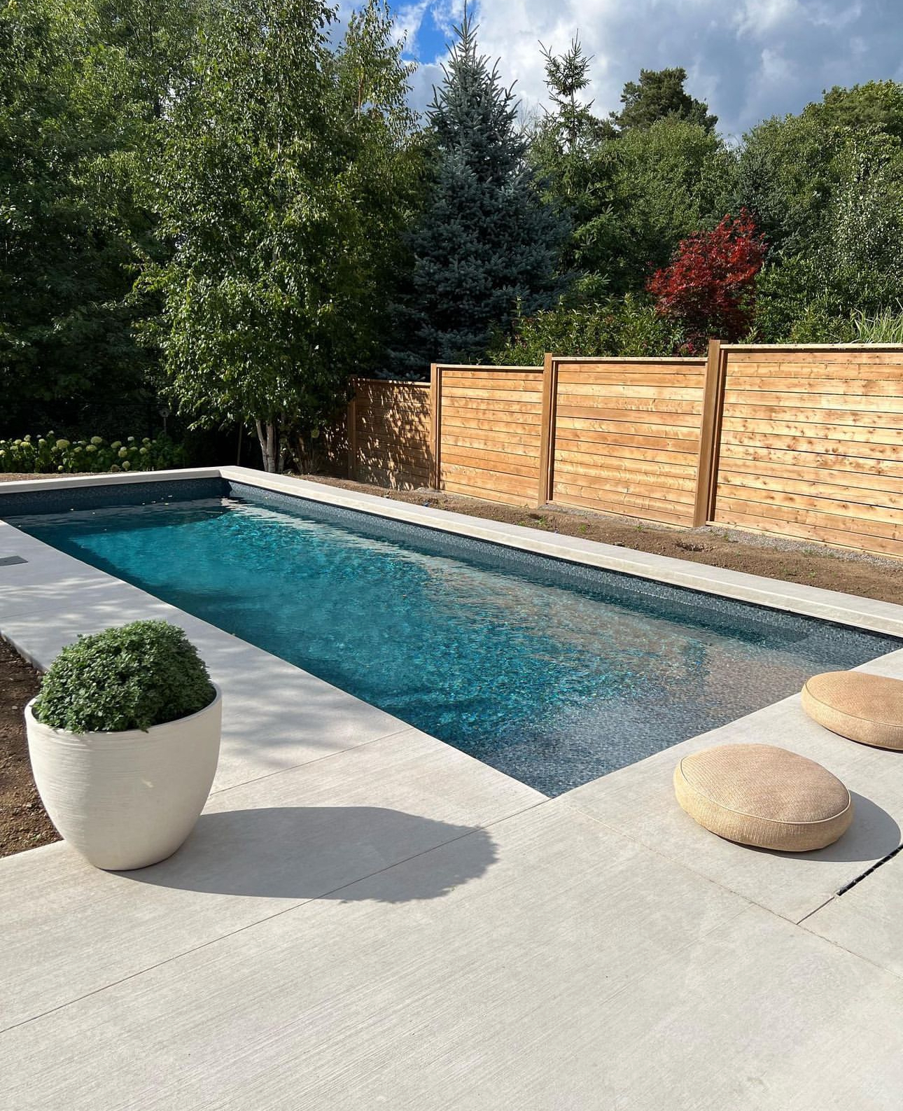 Pool Installation and Stone by MowGoSnowGo
