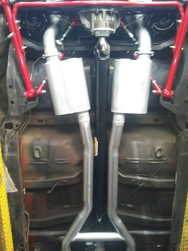 Aluminum Muffler — Car Stainless Muffler Close-Up in Everett, WA