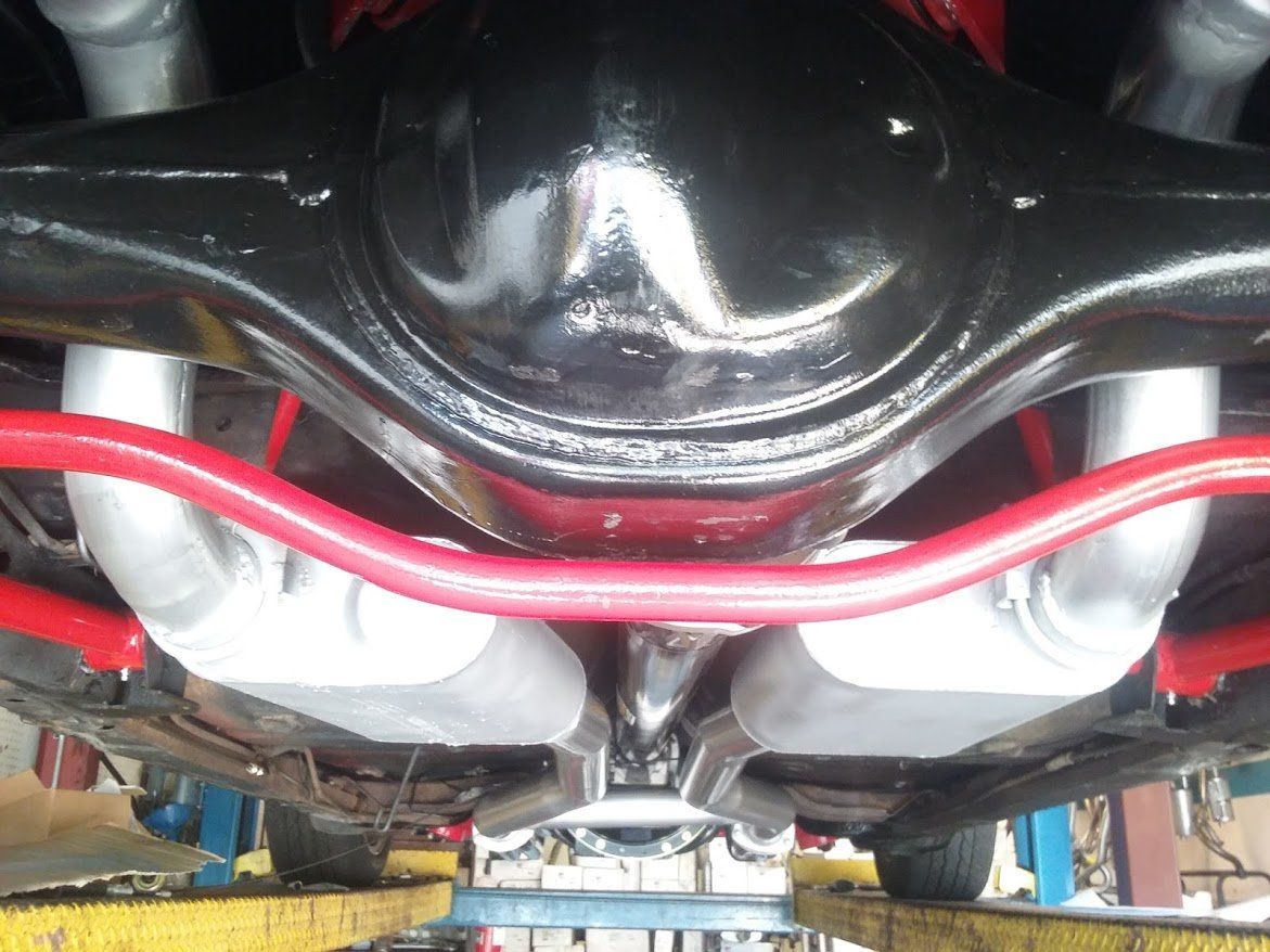 Aluminum — Car Aluminum Muffler Close-Up in Everett, WA