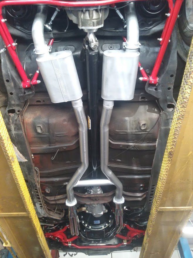 Fluid Flashes — View Under Car in Everett, WA