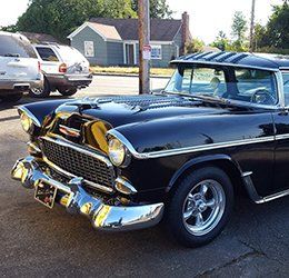 Emergency Brakes  — Front Side Black Classic Car in Everett, WA