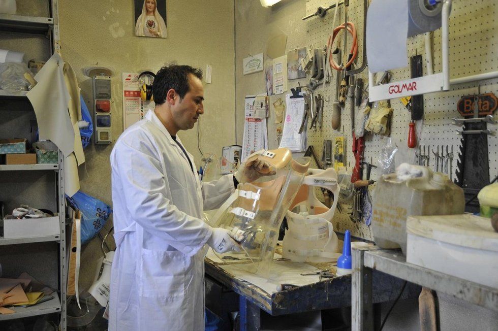 collaudo ausilio ortopedico