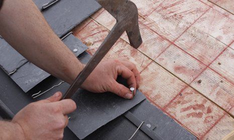 Slating and tiling