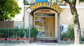 Vendita di pasta all'uovo