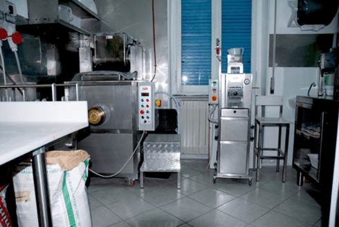 Laboratorio per la produzione di pasta artigianale