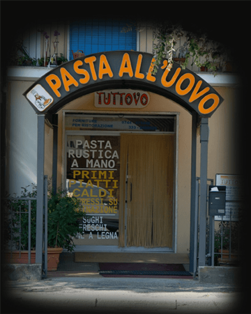 Vendita di pasta fresca