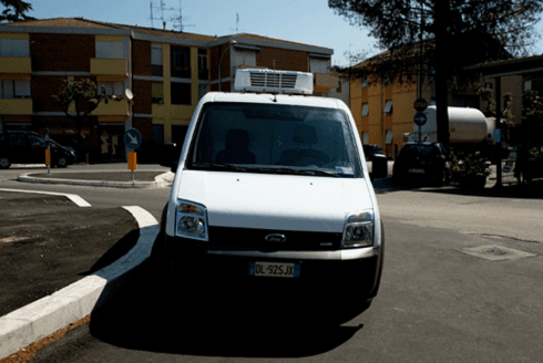 Un furgone da lavoro