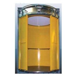 Cabine per ascensori gialle