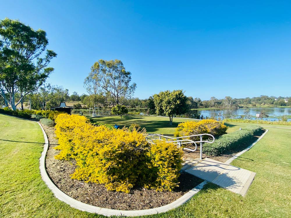 A Park With a Picnic Table and Benches — Better Access Support Services In Gatton, QLD
