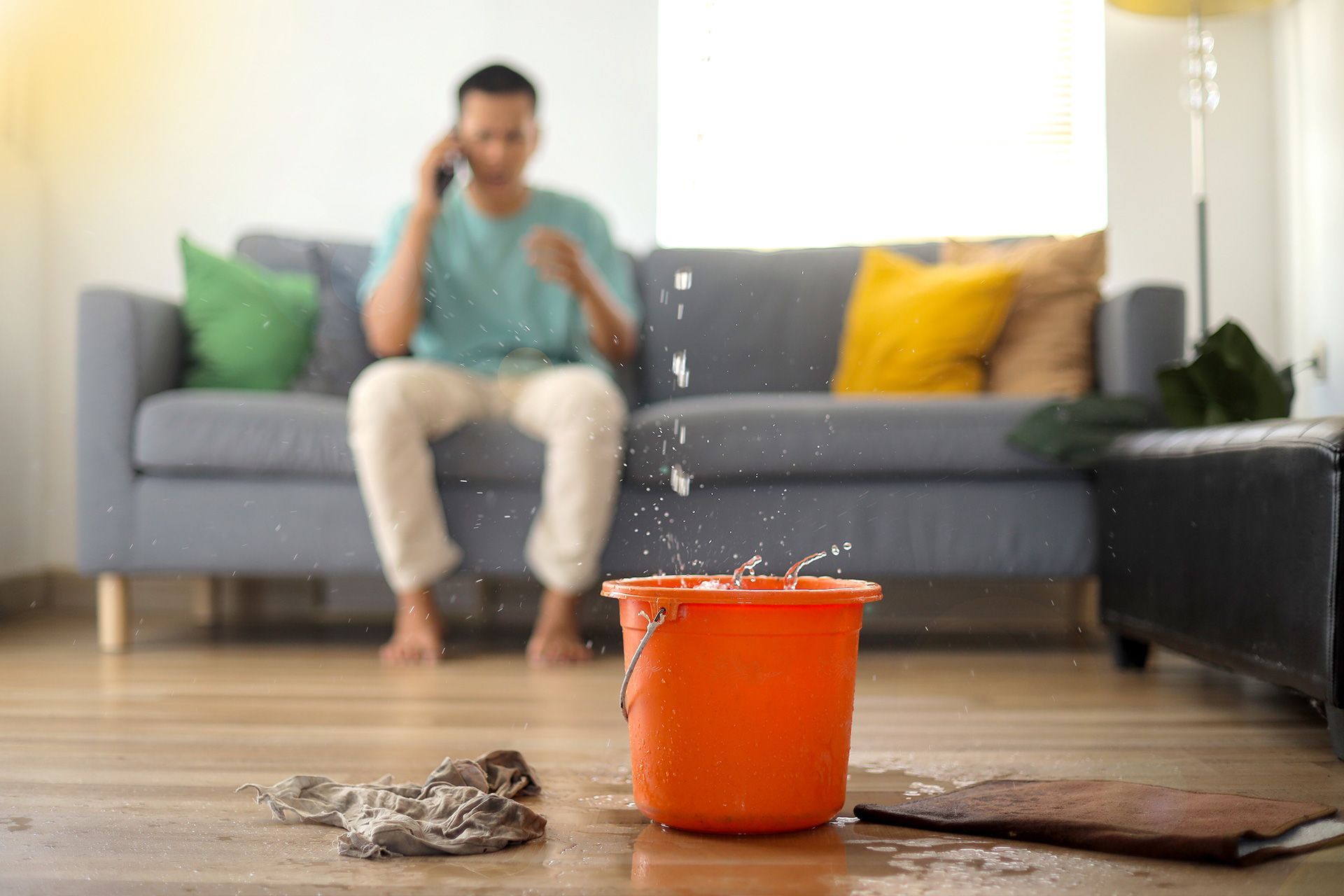 Home inspection for mold after water damage