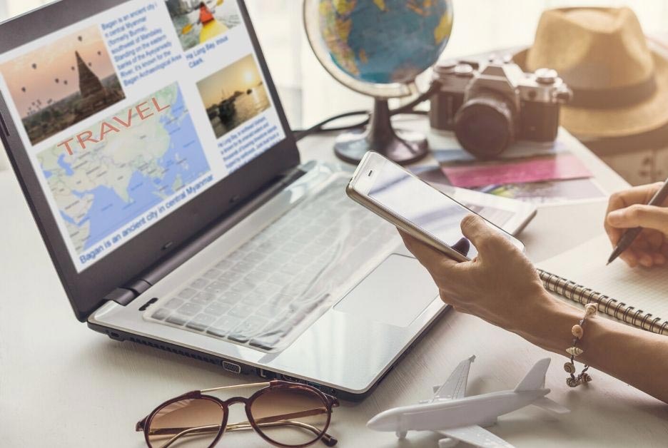 Research destination locations based on preferences noted