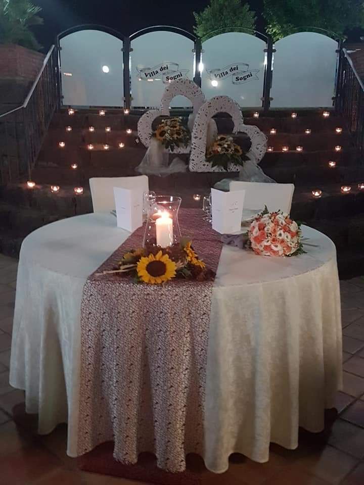 tavolo degli sposi