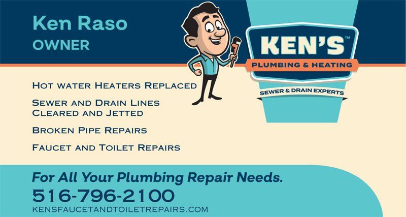 Ken's Plumbing & Heating Postcard