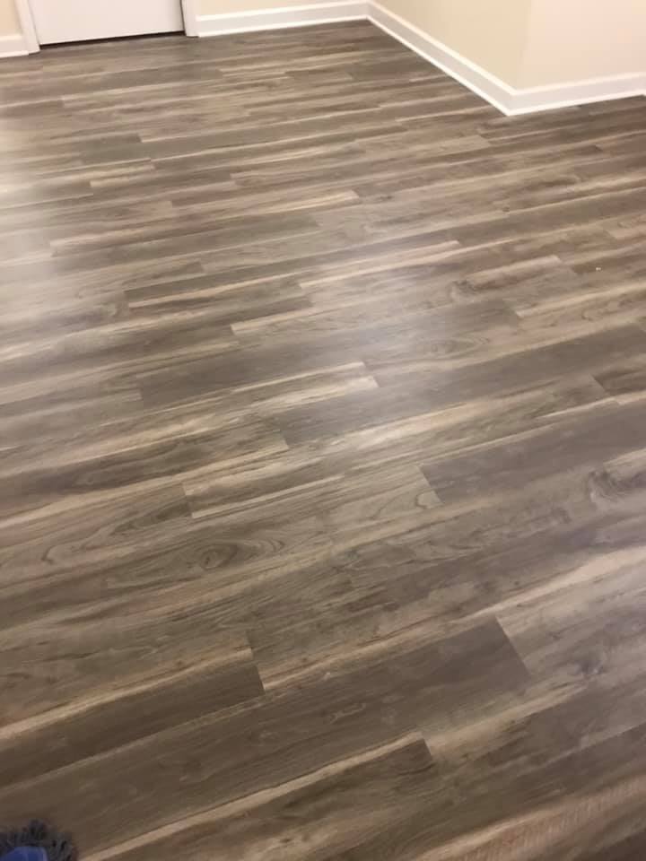 Clean Wooden Floor — Fayetteville, NC — F.J.S. Janitorial Services