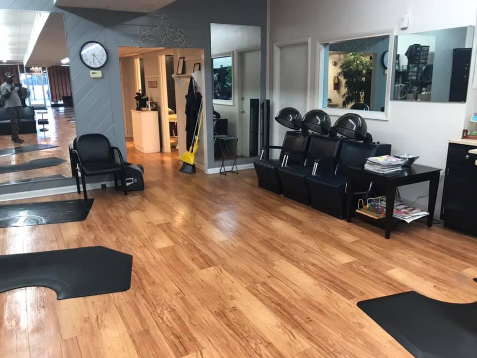 Clean Salon Wooden Floor — Fayetteville, NC — F.J.S. Janitorial Services