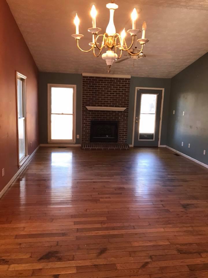 Clean Residential Wooden Floor — Fayetteville, NC — F.J.S. Janitorial Services