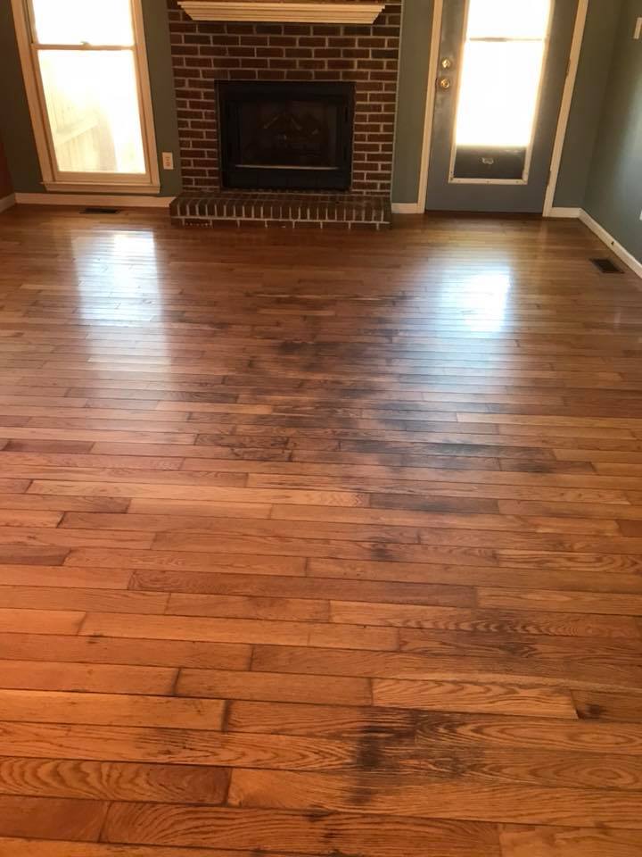 Residential Wooden Floor — Fayetteville, NC — F.J.S. Janitorial Services