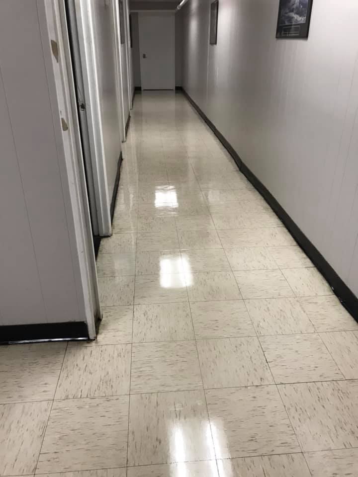 Clean Tile Floor — Fayetteville, NC — F.J.S. Janitorial Services