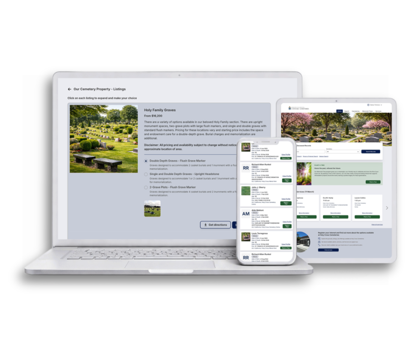 Screenshots of online forms; one with multiple fields, one simplified.