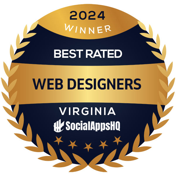 A virginia socialappshq award for best rated web designers