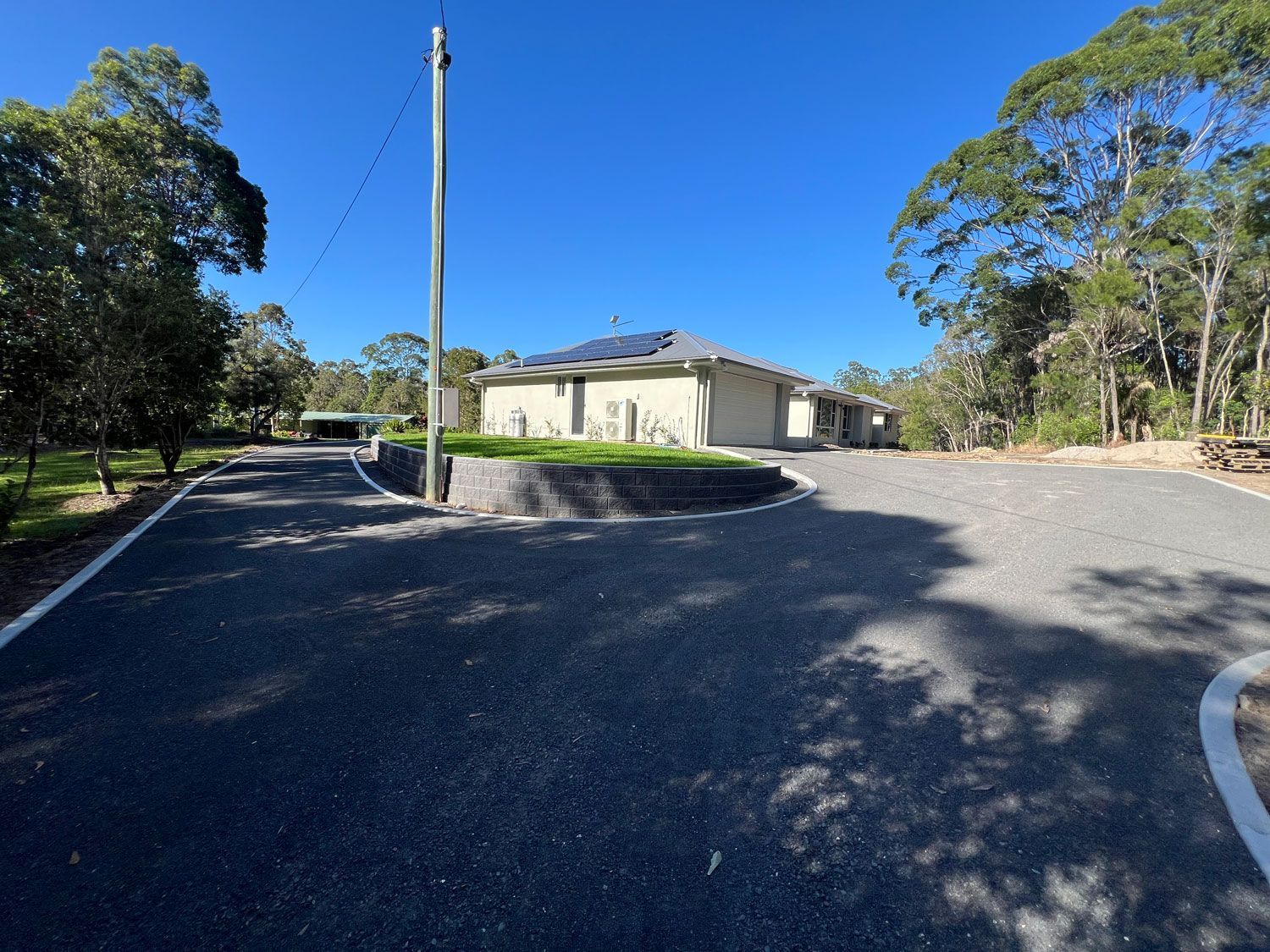 After Working On Asphalt Driveway In Caboolture
