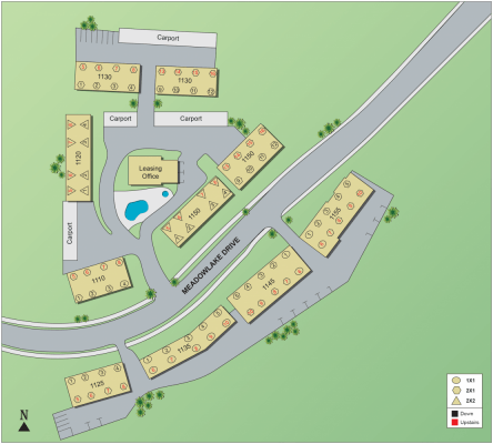 Site Plan The Meadows