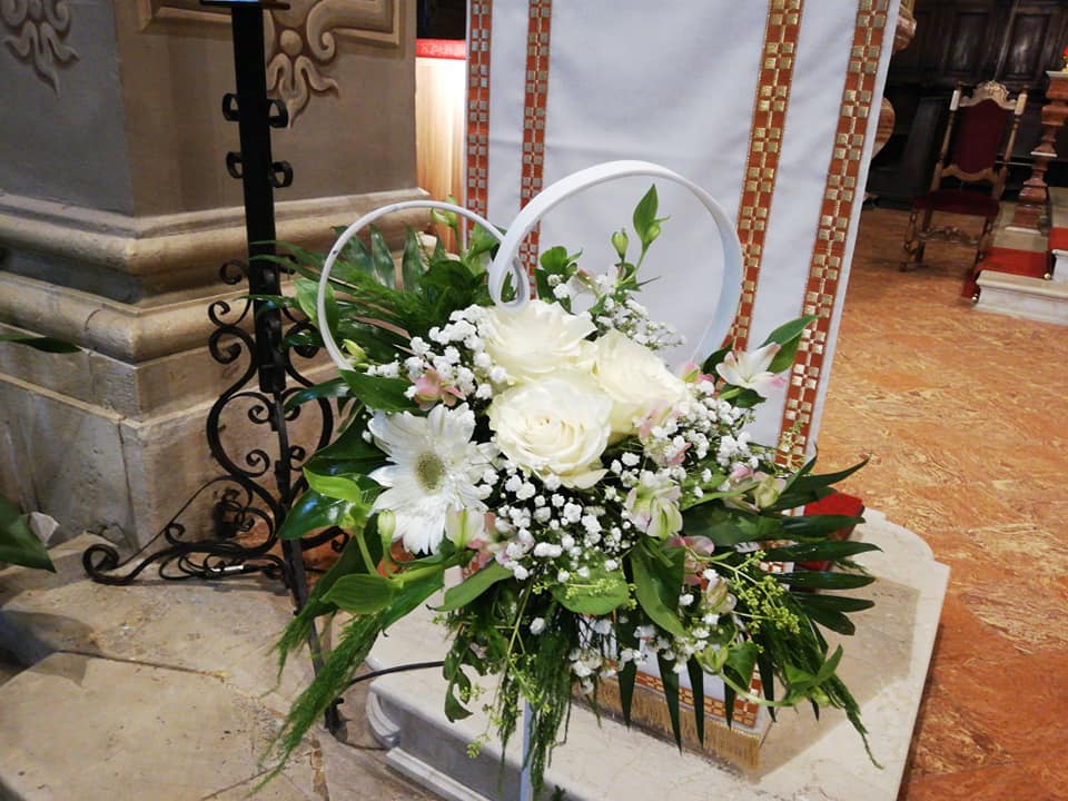 allestimento floreale per matrimonio