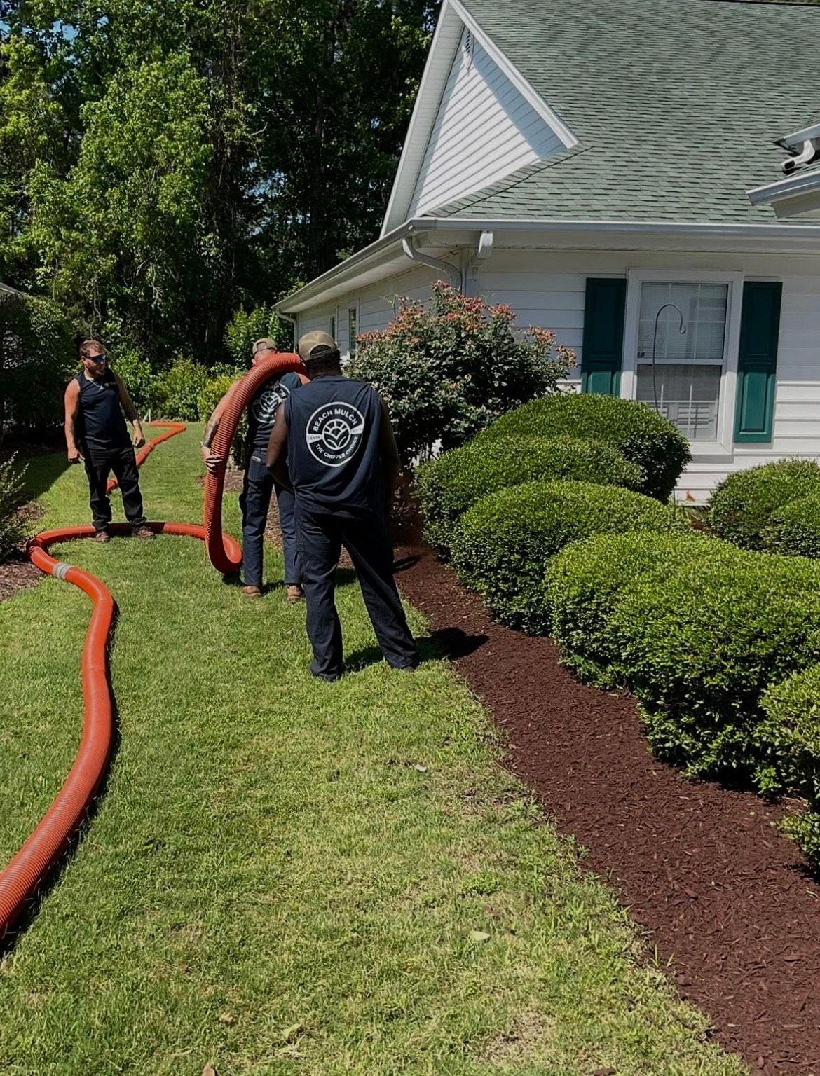 Residential Mulch Installation