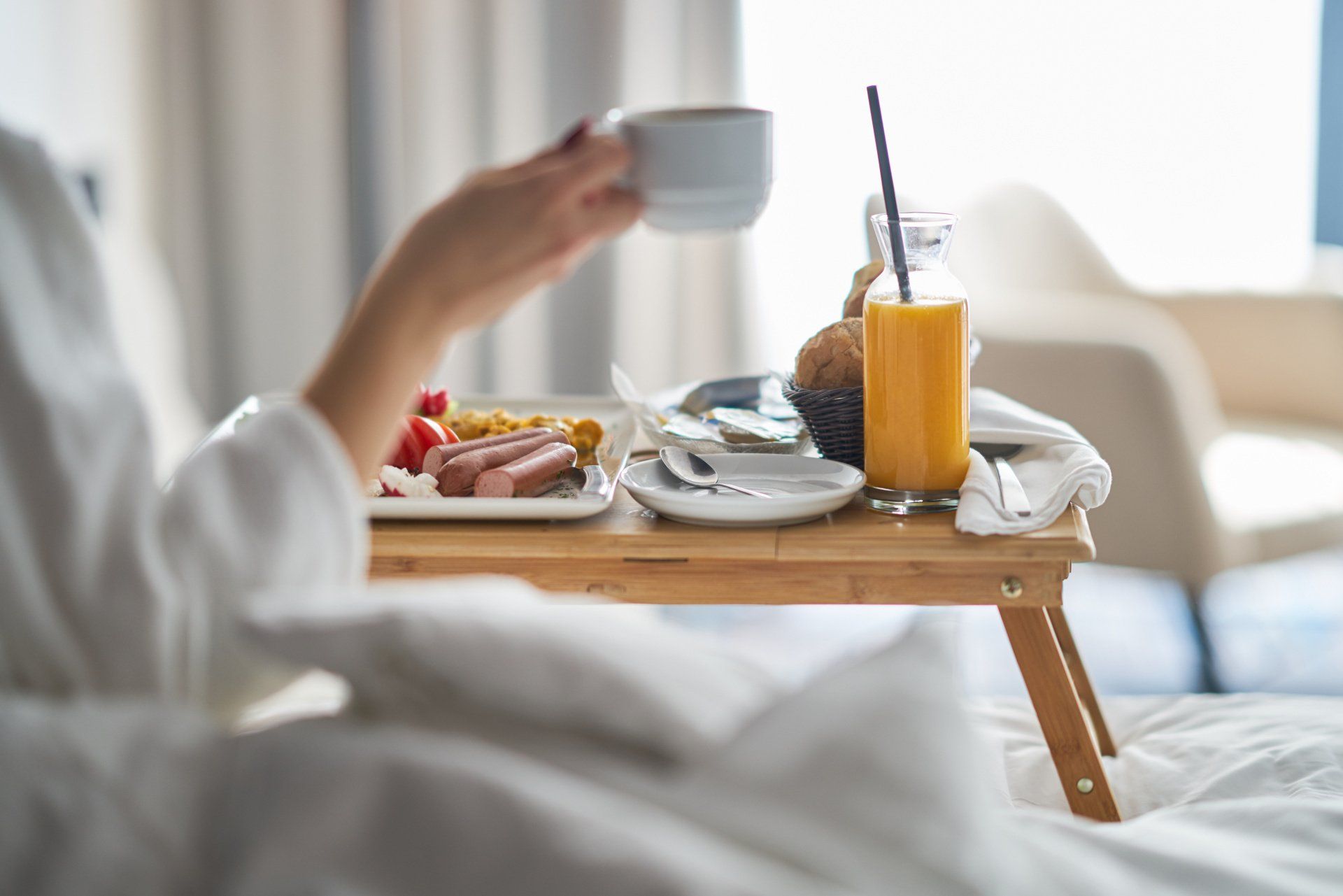 breakfast in bed