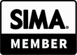 SIMA member logo in black and white with bold text inside a rounded rectangle