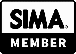 SIMA member logo in black and white with bold text inside a rounded rectangle