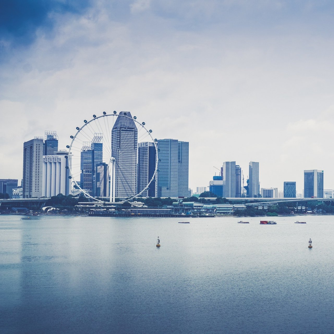grandparents playing with their grandson