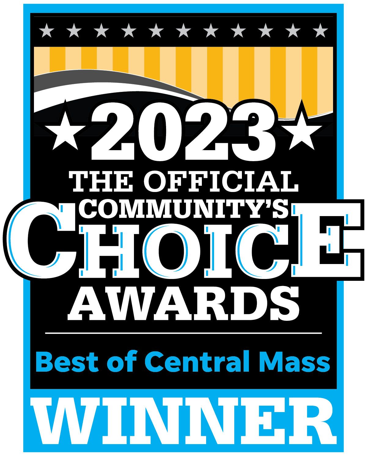 The official community 's choice awards best of central mass winner