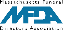 The logo for massachusetts funeral directors association