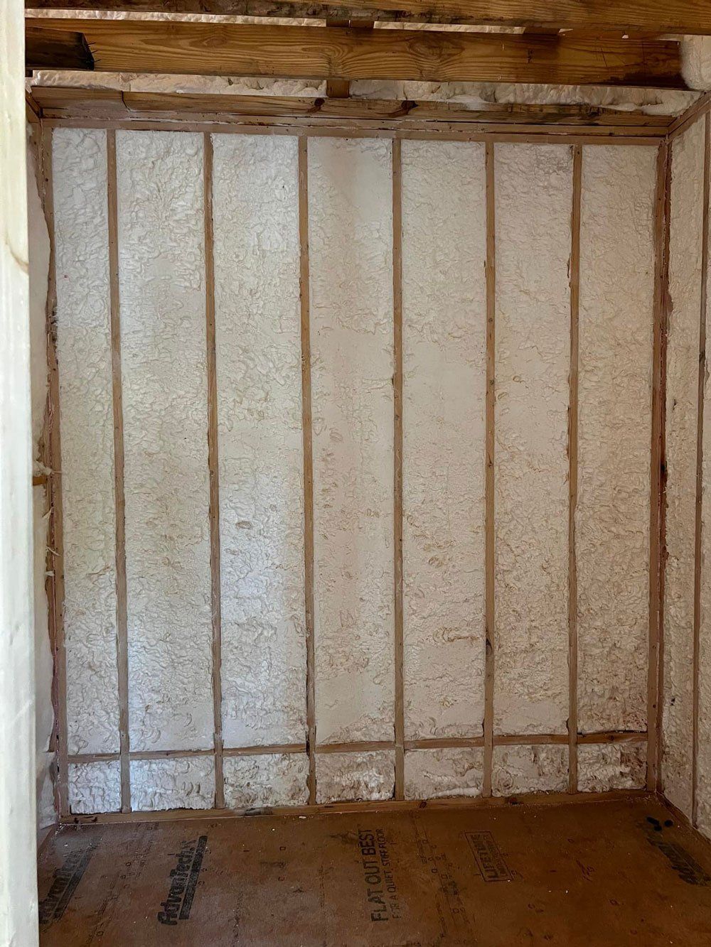 Wall with Soundproof Insulation — Conyers, GA — R n R Insulation
