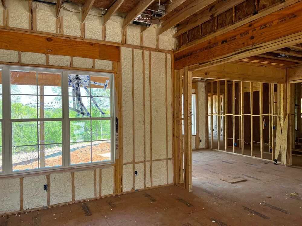 New Home with Foam Insulation — Conyers, GA — R n R Insulation