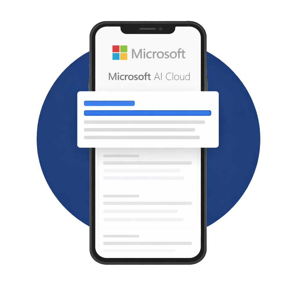 A cell phone with a google search page on it.