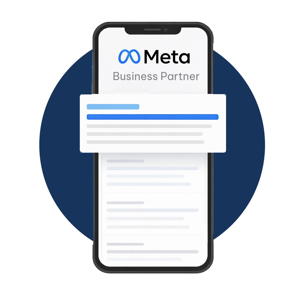 A cell phone with a google search page on it.