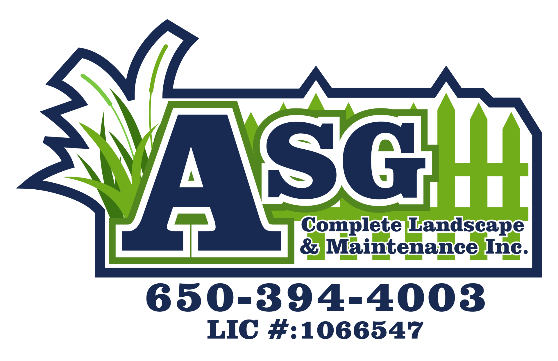 ASG Complete Landscape Logo - Belmont, CA