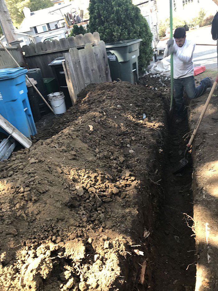 Drainage Canal — Belmont, CA — ASG Complete Landscape