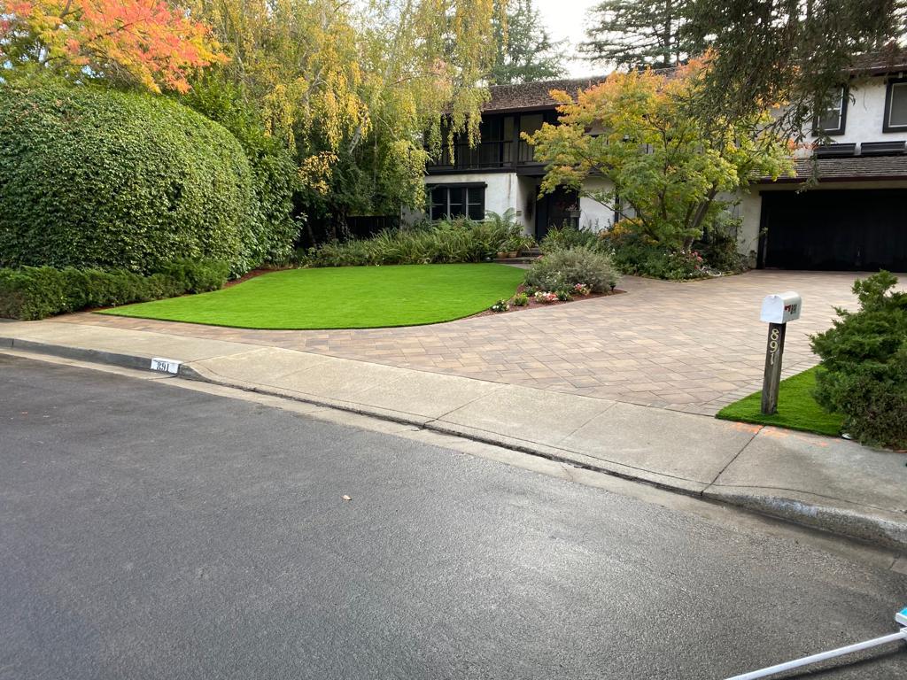 House With Wide Driveway — Belmont, CA — ASG Complete Landscape