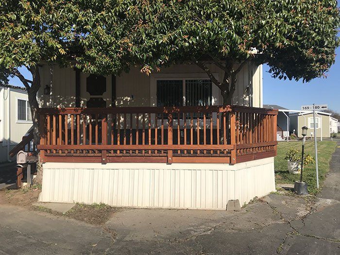 Wooden Deck After — Belmont, CA — ASG Complete Landscape
