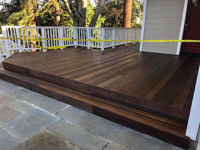 Wooden Porch — Belmont, CA — ASG Complete Landscape