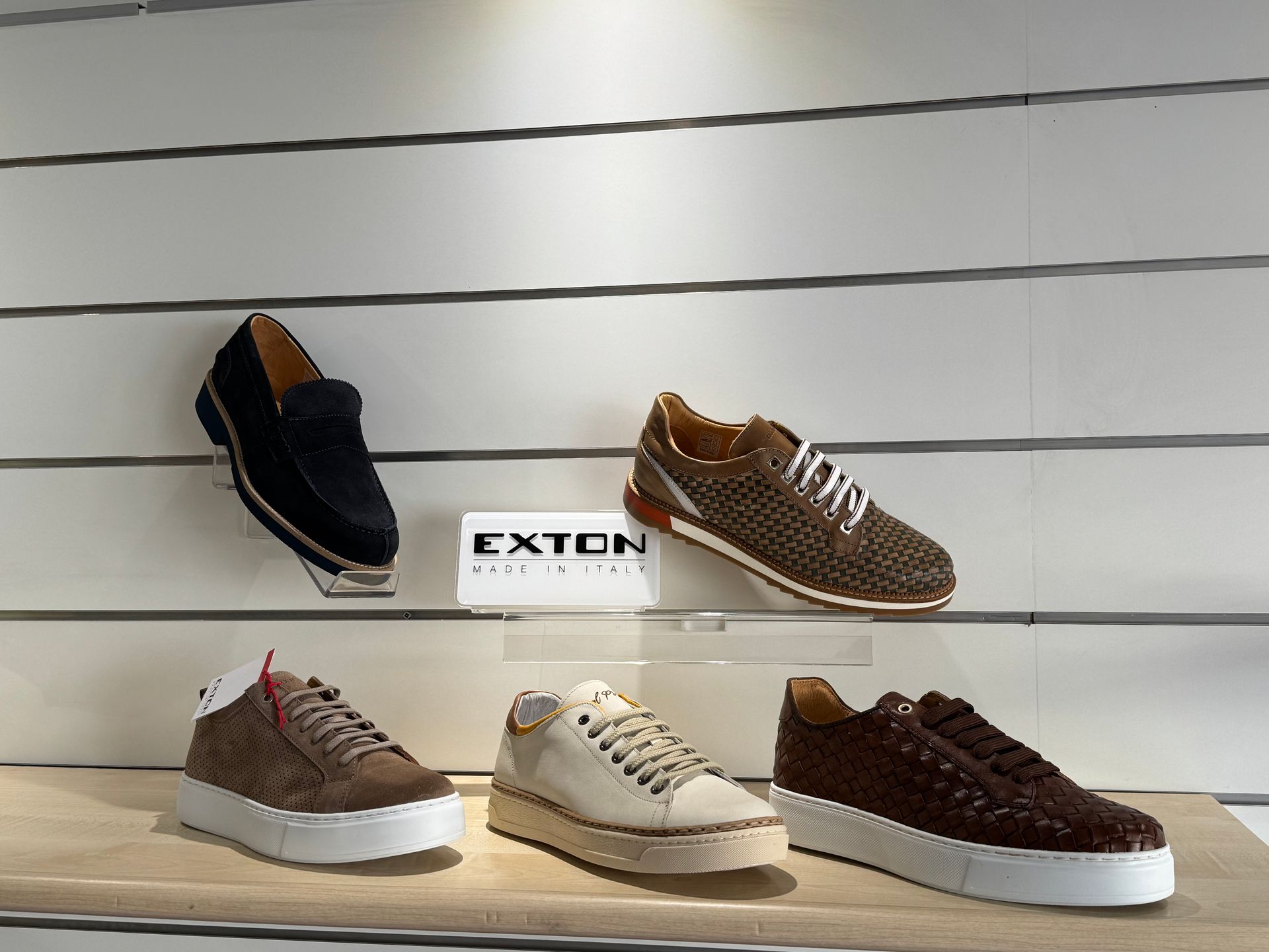 Esposizione di scarpe